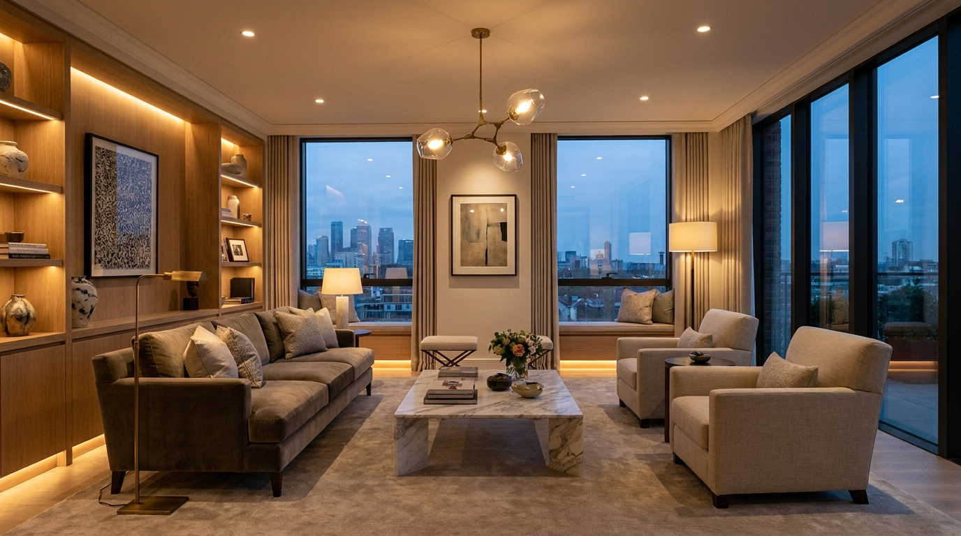C.S Electrical electrician fitting modern lighting
